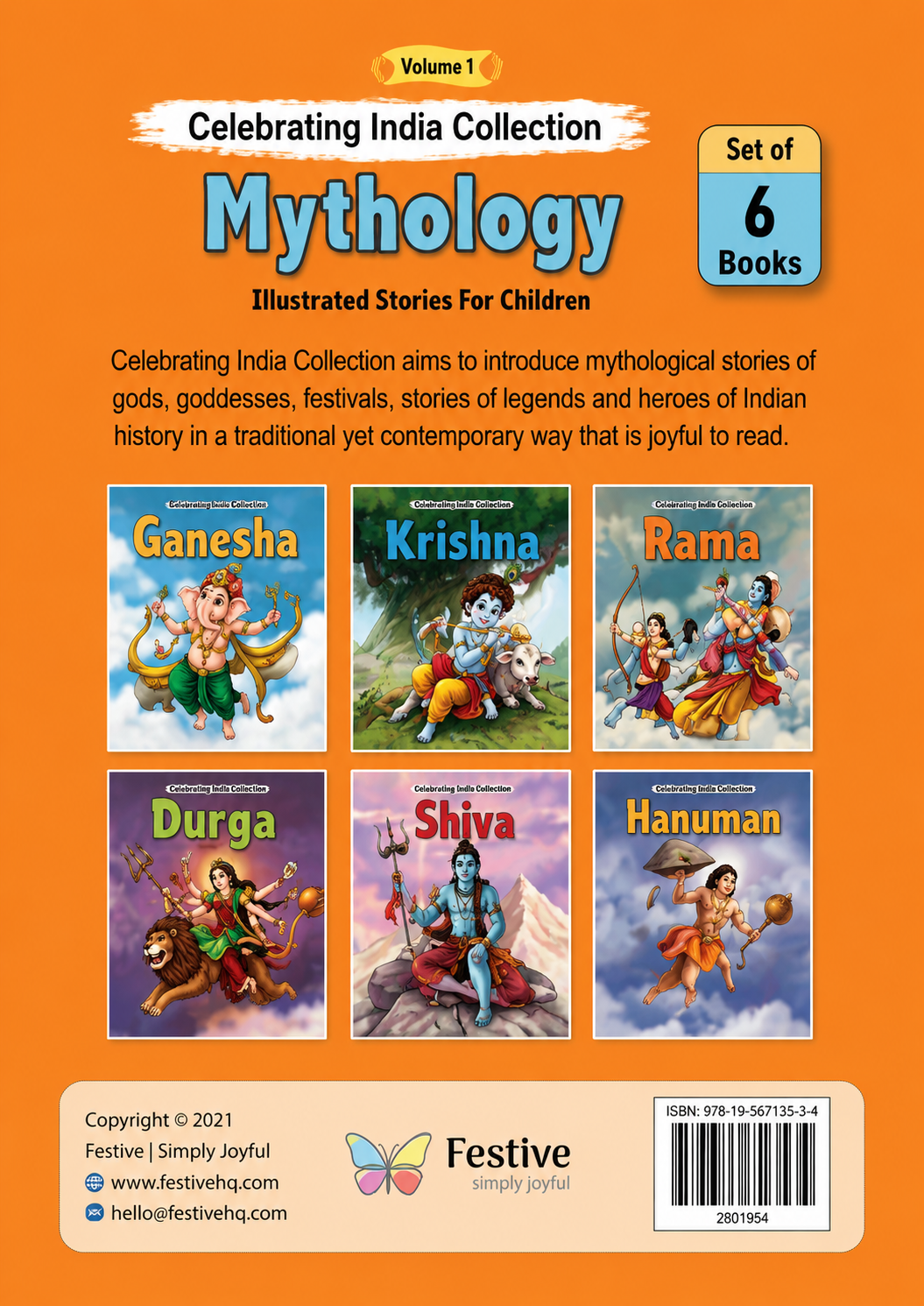 Celebrating India Collection - 6 books